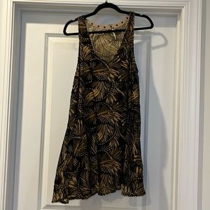 Velvet free people swing dress